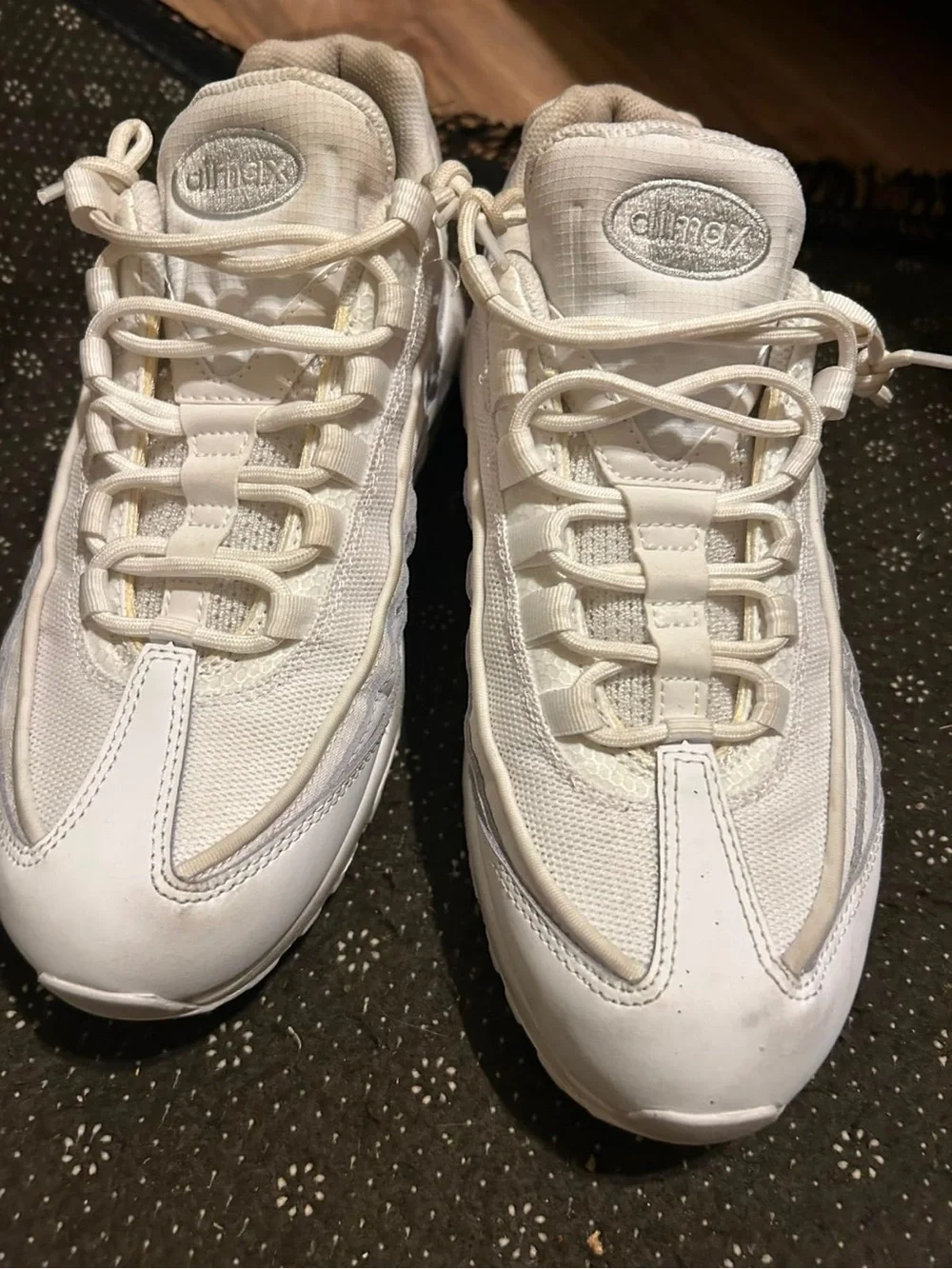 Nike White Air Max Low-Top Sneakers